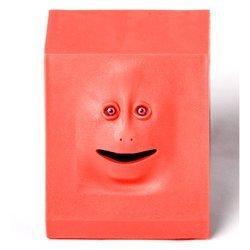 Geekfactory Face Bank - Coin Eating Savings Bank (Red)