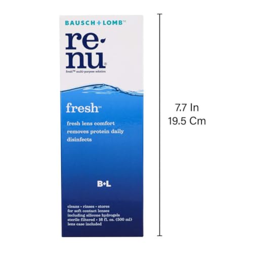 Bausch & Lomb Renu Fresh Multi-Purpose 500ml Contact Lens Solution (Pack of 1) - Image 3
