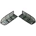 MobiWheels Tail Light Covers for 2024-2025 Ford Mustang | ABS Plastic Waterproof Lens Protectors | Easy Install Custom Styling Upgrade for Car Enthusiasts & DIY Modifications