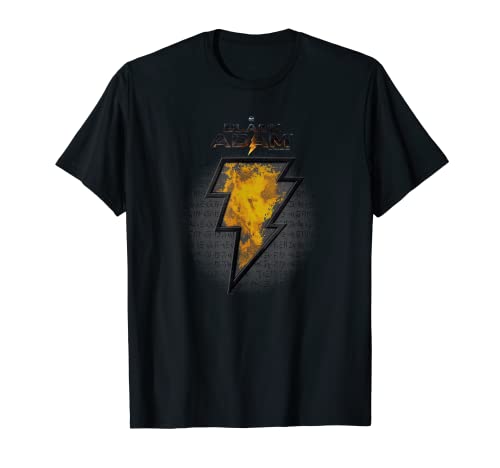 Black Adam Black & Gold Logo T-Shirt