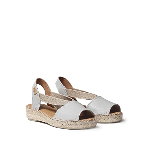 Image of Toni Pons - ETNA - Flat leather sandal with elastics