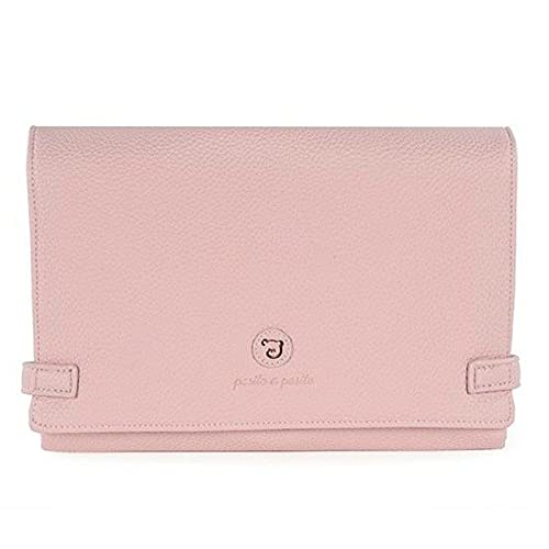 Pasito a Pasito. Cambiador para Bebé Portátil Yummi. Formato Plegable, Cómodo, Ideal para Cambiar a tu Bebé donde sea. Color Rosa.