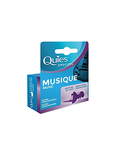 Quies Spezifischer Musik-Gehörschutz, 1 Paar