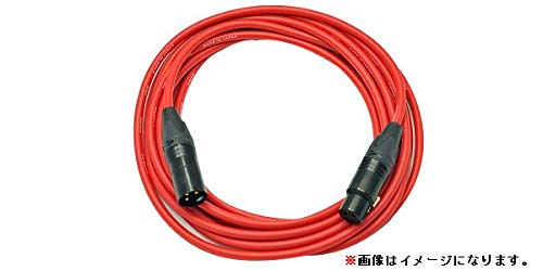 Amazon.co.jp: CANARE (カナレ) マイクケーブル EC10B RED XLRケーブル