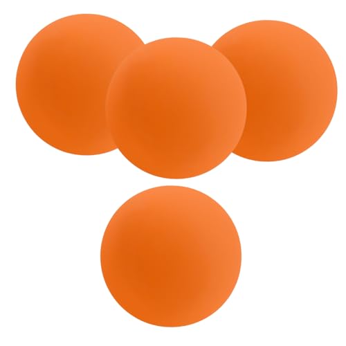 Garneck 4 Pack High Elastic Squash Training Balls Exercise Ball Set Squash Equipment Bouncy for Kids and Adults
