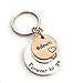 6 Down Forever To Go 2018 Nickel and Lucky Penny Key Chain 6th Anniversary for Him or Her Gift