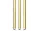 DTGN 3.5mm x 0.2mm x 300mm (ADxWand TxL) Messing Rohr - 3Pack - Gut für Maschinen Ausrüstung Basteln Dekorative Rahmen - Rund Metall Rohre
