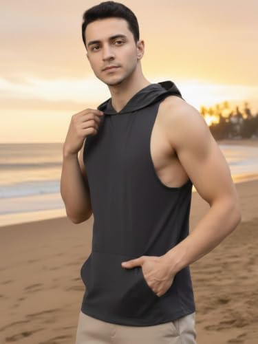 Image of Rigo Stylish Cotton Printed Vest for Men | Round Neck,Regular Fit, Sleeveless T-Shirt Vest for Men | Casual Innerwear Sando for Men & Boys - Perfect for Workouts Gym, Vacations, and Beaches