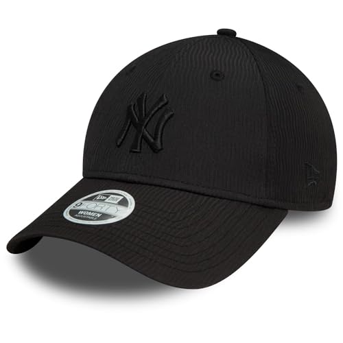 New Era 9Forty NY Yankees noire casquette femme style froncé ruching