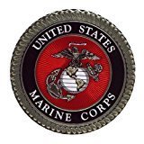 Fashion Mouse Mat United States Marine Corps Logo Customized Round Mousepad by Mouse Pads
