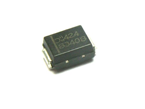24Pcs Diodes Inc. Schottky Power Rectifier 3A 40V B340B-13 Smt Smd (Smd Version Of 1N5822) #TOP28
