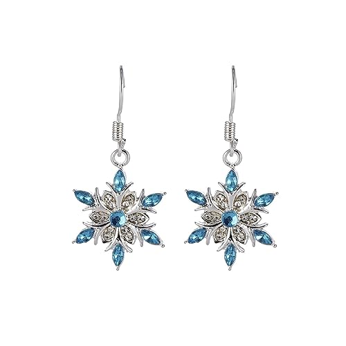 Bijoux flocon de neige en cristal pour femme le cadeau idéal sous le sapin
