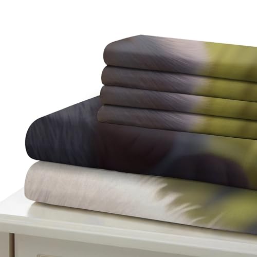 Housse de couette hamster 135x200 microfibre avec taie d'oreiller lit enfant - 6
