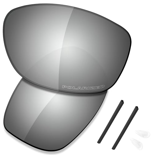 Image of SAUCER Premium Replacement Lenses & Rubber Kits for Oakley Conductor 8 OO4107 Sunglasses