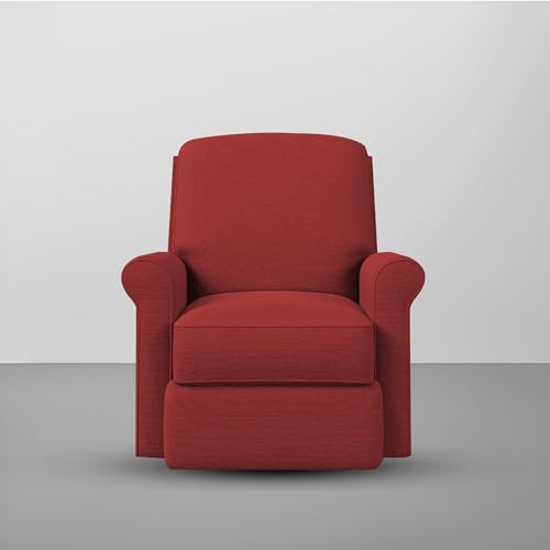 Image of Casaliving Mersin Comfy Fabric Single Seater Recliner Chair, Recliner Sofa for Relaxing, Recliner Chair for Home Relax (Maroon) | Premium Fabric Sofa