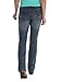 Wrangler Women's Western Rise Stretch Boot Cut Jean, Mid Wash, 9W x 32L