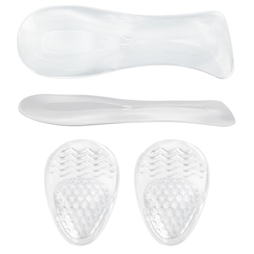 2 pares de plantillas para tacones altos para mujer miniatura 3