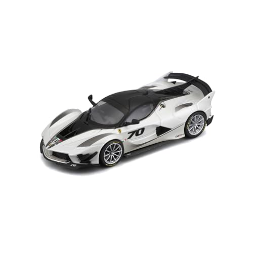 Modelo de coche Ferrari FXX K Evo 1:43 Blanco miniatura 2