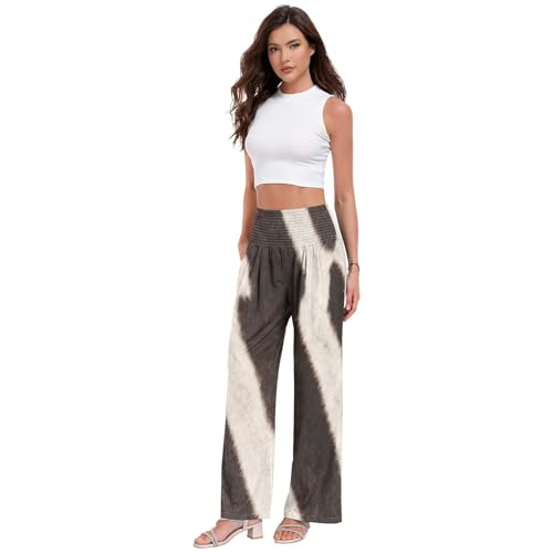 Pantalon large coupe ample contre la chaleur de l'été