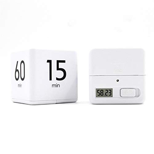 Waterdropon Cube Timer,Time Timer for 15,20,30,60 Minutes,Visual Timer,Digital Timer,Kitchen Timer,Pomodoro Timer,Timer for Kids,Workout Timer,in 2021