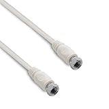 METRONIC Câble TV Satellite coaxial fiches F mâle/mâle 10 m