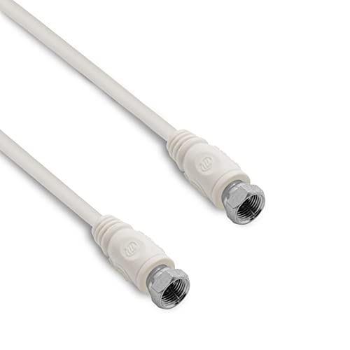 METRONIC Câble TV Satellite coaxial fiches F mâle/mâle 10 m