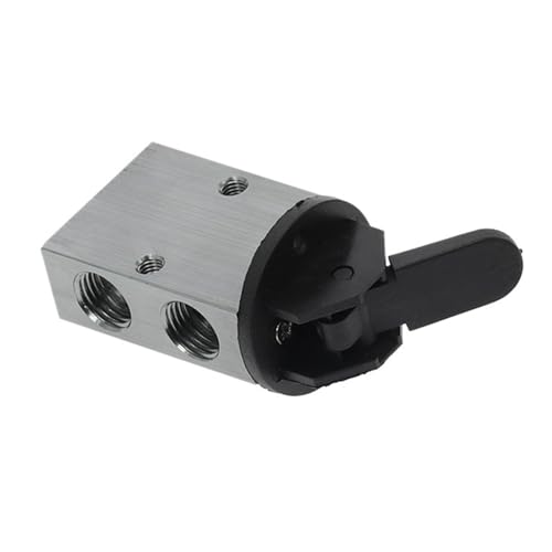 Válvula neumática manual S3HL-08 de 3 vías y 2 posiciones PT 1/4 2