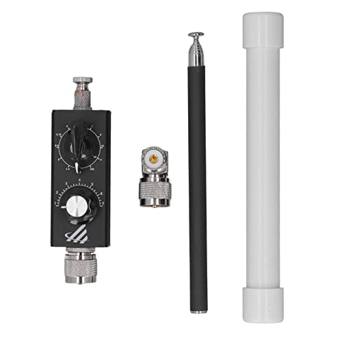 Image of QRP HF Antenna, Portable Full Band Tuned Antenna Interference Resistant Fast Set Up for Signal Reception Transmission