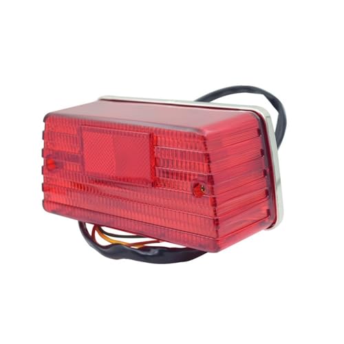 Feu avant et arrière de moto AX100 pour une visibilité maximale en système 2 temps