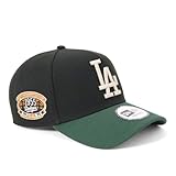 ニューエラ(new era) ニューエラキャップ 9FORTYA-FRAME ツートーンサイドパッチMLB ONSPOTZ別注 LAブラック/Cグリーン FREE 940CS OS LOSDODCO WC55 BLK CILGRN