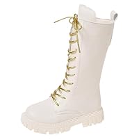 K-pop de-mon hun-ters Stiefel Kinder Mädchen Gefütterte Gummistiefel Boots Klassische Winterstiefel Schnürstiefel mit Seitlichen Reißverschlüssen Warmem Plüsch Hohe Stiefel Boots Herbststiefel 01