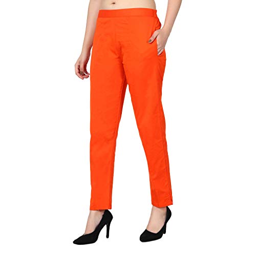 Image of SriSaras Women's Premium Cotton Trousers /Pants