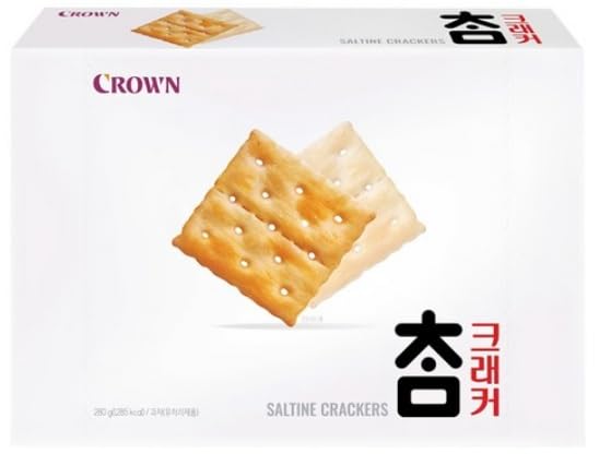 Galletas Saltine 'Cham' Coreanas, Crujientes y Saladas, 12.8 oz