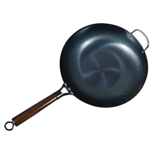 Wok de fondo plano IMIKEYA antiadherente para cocina miniatura 1