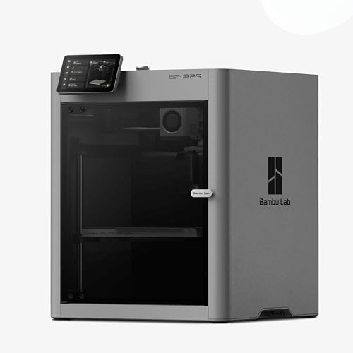 Image of WOL3D Bambu Lab P2S High-Speed 3D Printer, CoreXY System with Enclosed Chamber, 256x256x256mm Build Volume, Automatic Bed Leveling, Multi-Material Support