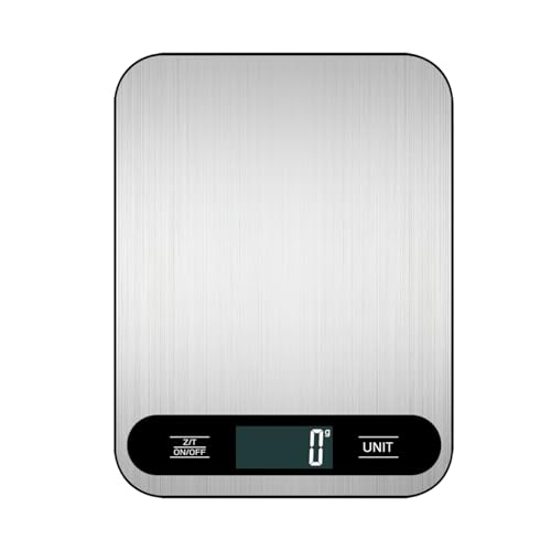 vaolmlop Bilancia Digitale Da Cucina,Pesa Fino A 10kg 22...