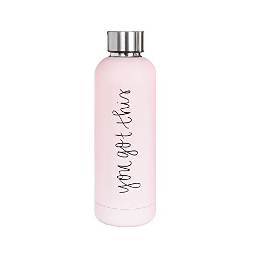 Sweet Water Decor Stainless Steel Water Bottle, 17 Oz with Inspirational"You Got This"