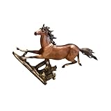 [Regalo perfetto]: La scultura di cavallo è perfetta per compleanni, inaugurazioni di una casa, matrimoni, festa del papà, Ringraziamento e amici
