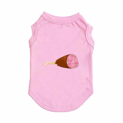 CNJKS ペットウェア ドッグウエア 犬服 ピンク 夏用 冷感 Tシャツ 小型犬 涼しい 通気性 日焼け対策 皮膚保護 ドッグウェア ペット服 犬 猫 かわいい 小中型犬 猫服 ペッ 通気 抜け毛防止 お散歩服 3XL 普段着 薄手