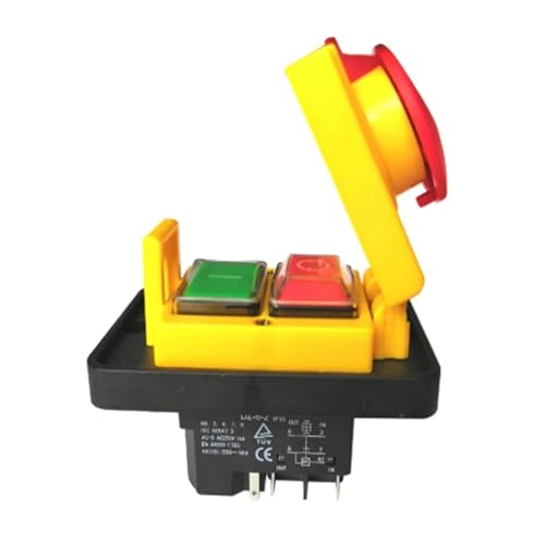 Interruptor electromagnético DZ-6-2 con protección contra rearranque y sellado estanco IP55 3