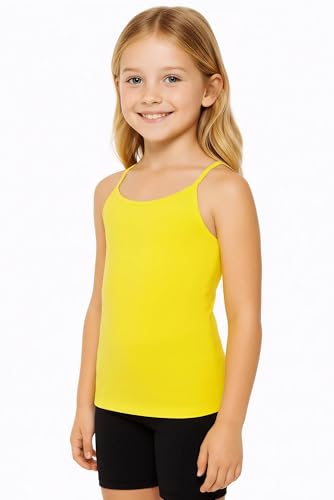 Image of Kurve Girl's Sleeveless Tank Top - Stretch Undershirts Cami Camisole, UV Protective Fabric, Rated UPF 50+ (Made in USA)