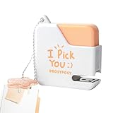 Mini Heftgerät Set - Kleine Bindereinheit, leichtes Papierwerkzeug | Kreativzubehör mit Punch Clip für den Studientisch, Ordnungsaufgaben, Konfiguration des Reiseangebots