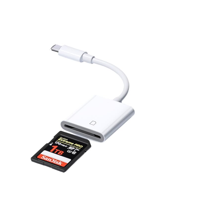 Type-C Mobile Phone Card Reader | SD TF Card Reader OTG U Disk Adapter Compatible with Camera and Multi-System Devices