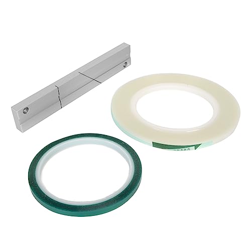 Professioneller Bandspleißblock für Revoxsonido, 1/4 10 Zoll Bandspleißset für Revoxsonido Open Reel to Reel Tape, mit Spleißplatte, Vorfachband