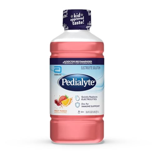 Image of Pedialyte Electrolyte Drink | Hydration Drinks for Kids & Adults | Fruit Punch, 1 Liter