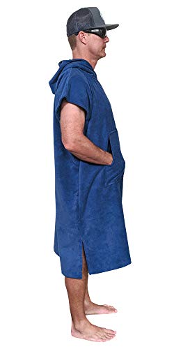 BESTA Surf Poncho, bata para cambiarse con capucha y bolsillo frontal. Material grueso de microfibra miniatura 4