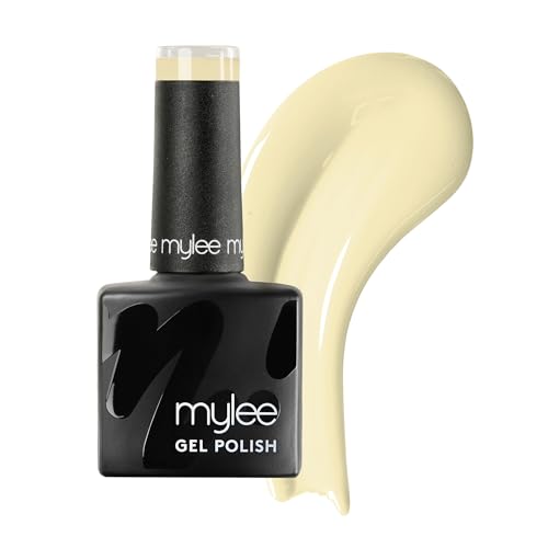 Mylee Gel Nail Polish 8ml [Lemonade] - UV/LED Soak-Off Nail Art Manicure Pedicure for Professional Salon & Home Use [Yellow/Orange Range] - Long Lasting & Easy to Apply