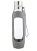 Contigo Purity Glass Water Bottle, 20-Ounce, Smoke