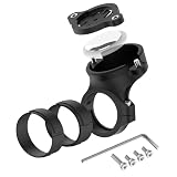 Ermorgen Supporto per Bicicletta con Airtag Compatibile con Garmin Varia RVR315/RTL515, Edge 540/840/1050/Edge MTB, Supporto per Computer da Bicicletta, per Garmin GPS con Spazio [Antiurto]