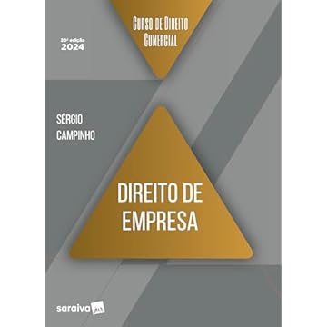 Capa do livro Curso de Direito Comercial - Direito de Empresa - 20ª edição 2024